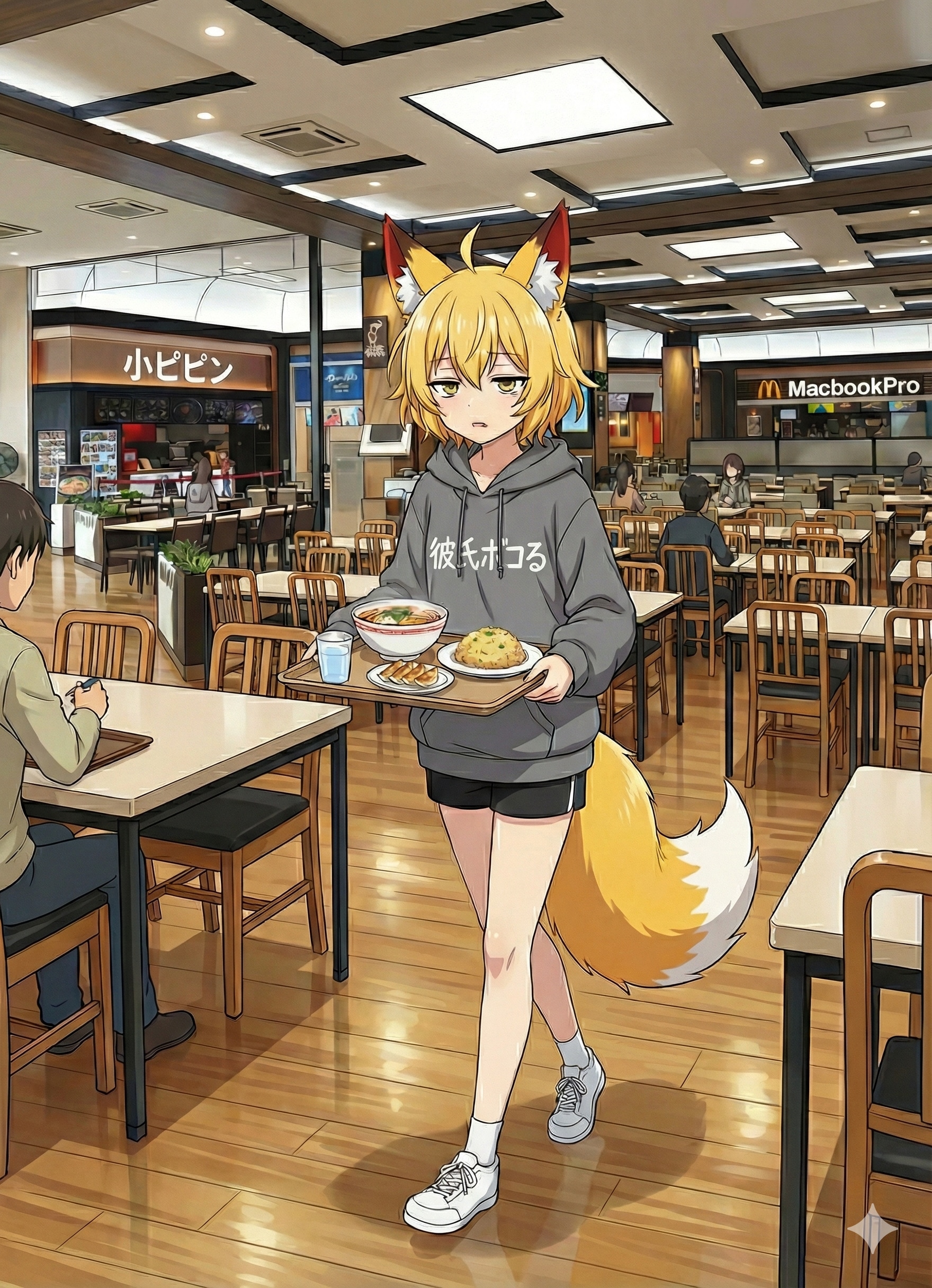 フードコート | の人気AIイラスト・グラビア