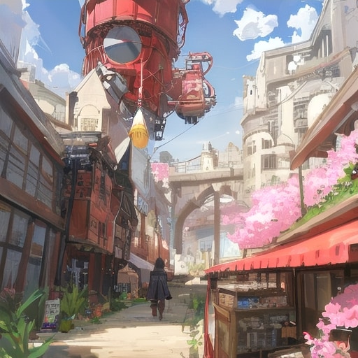 どこかの風景 | の人気AIイラスト・グラビア