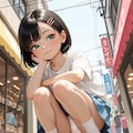 黒髪つりめちゃん お子様パンティ 4枚目