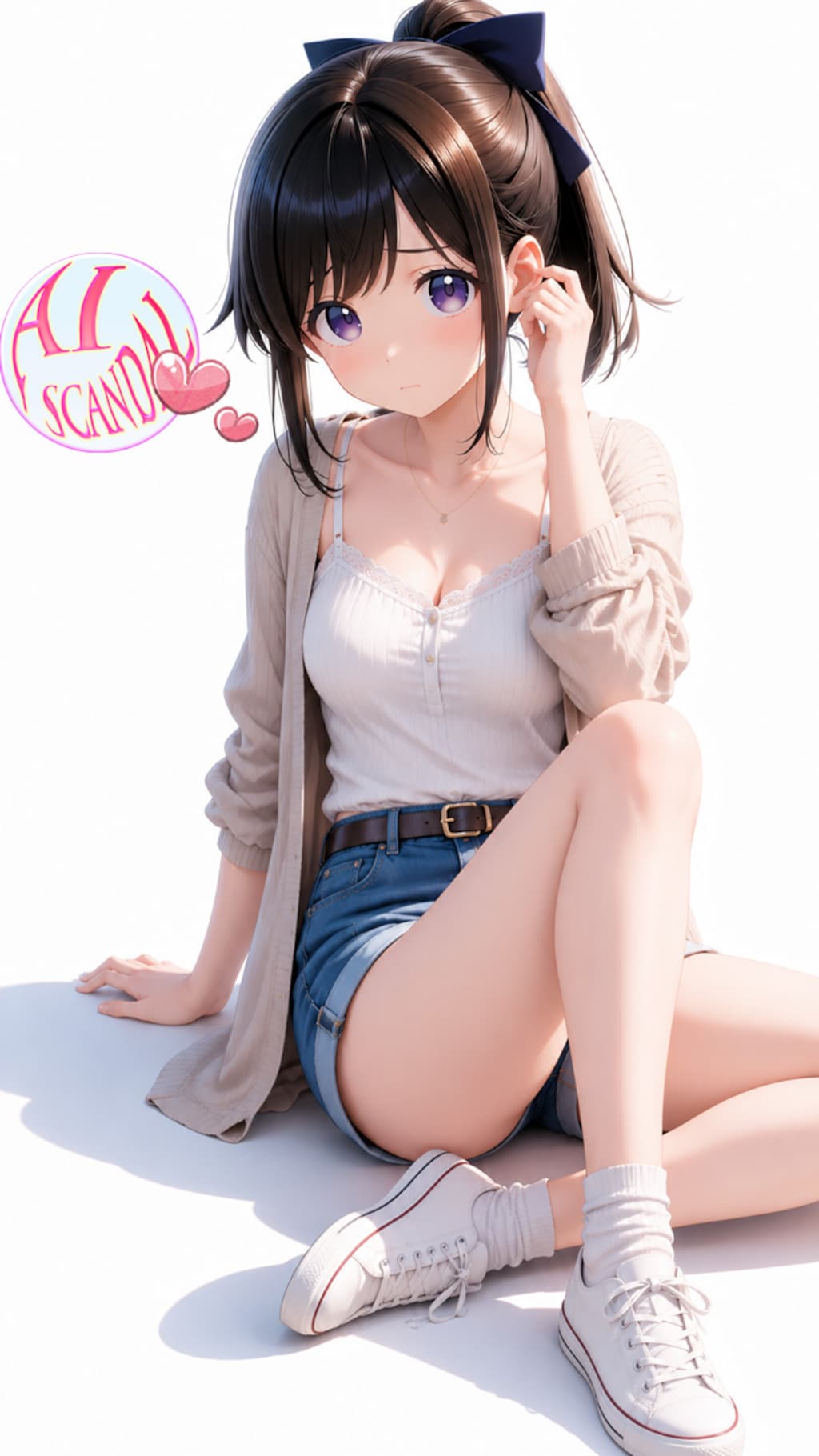 私服姿のヒロインです✨