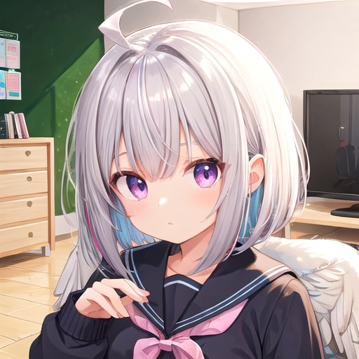 よく見ると天使 | の人気AIイラスト・グラビア