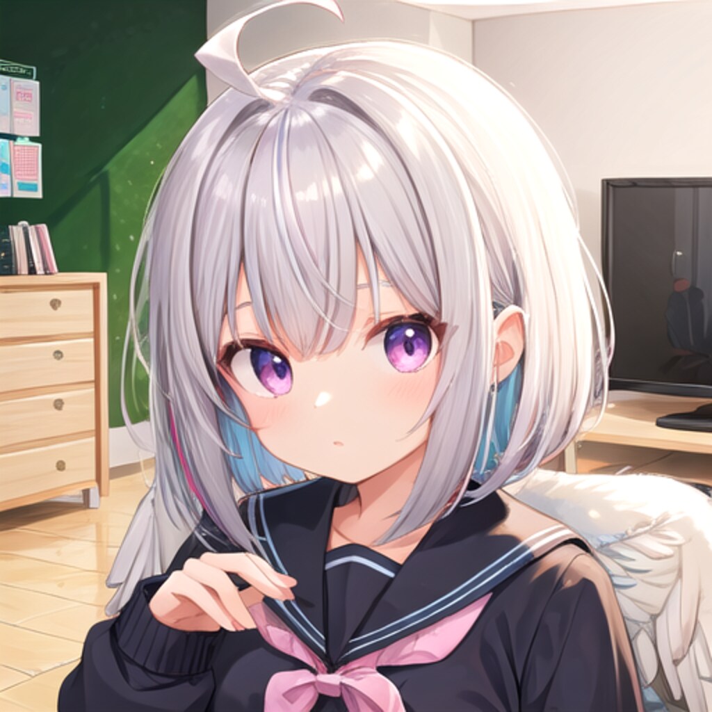 よく見ると天使