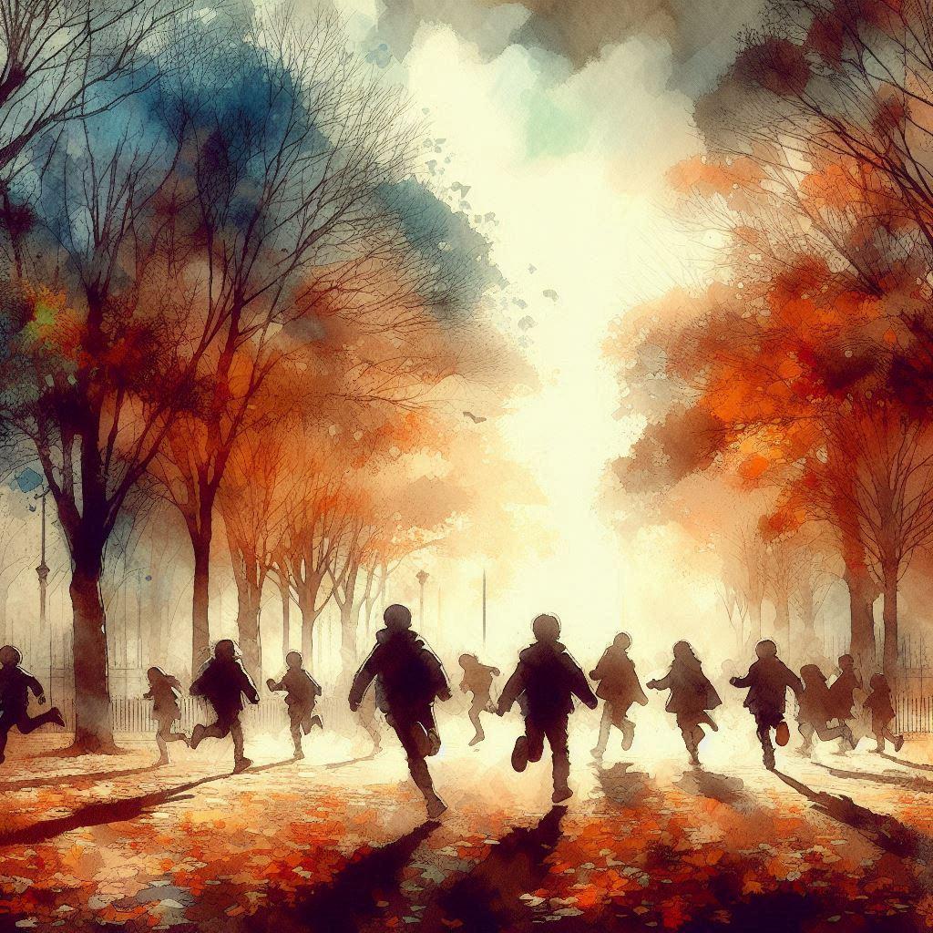 鬼ごっこ | の人気AIイラスト・グラビア