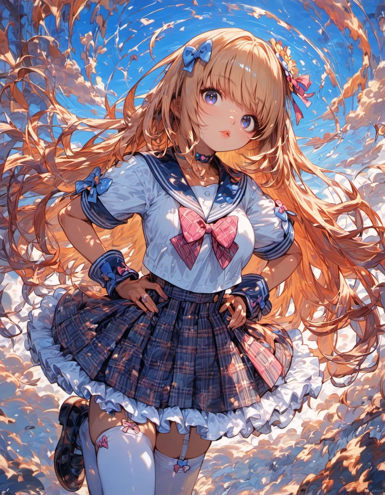 A Storm Woven into Ribbons | の人気AIイラスト・グラビア