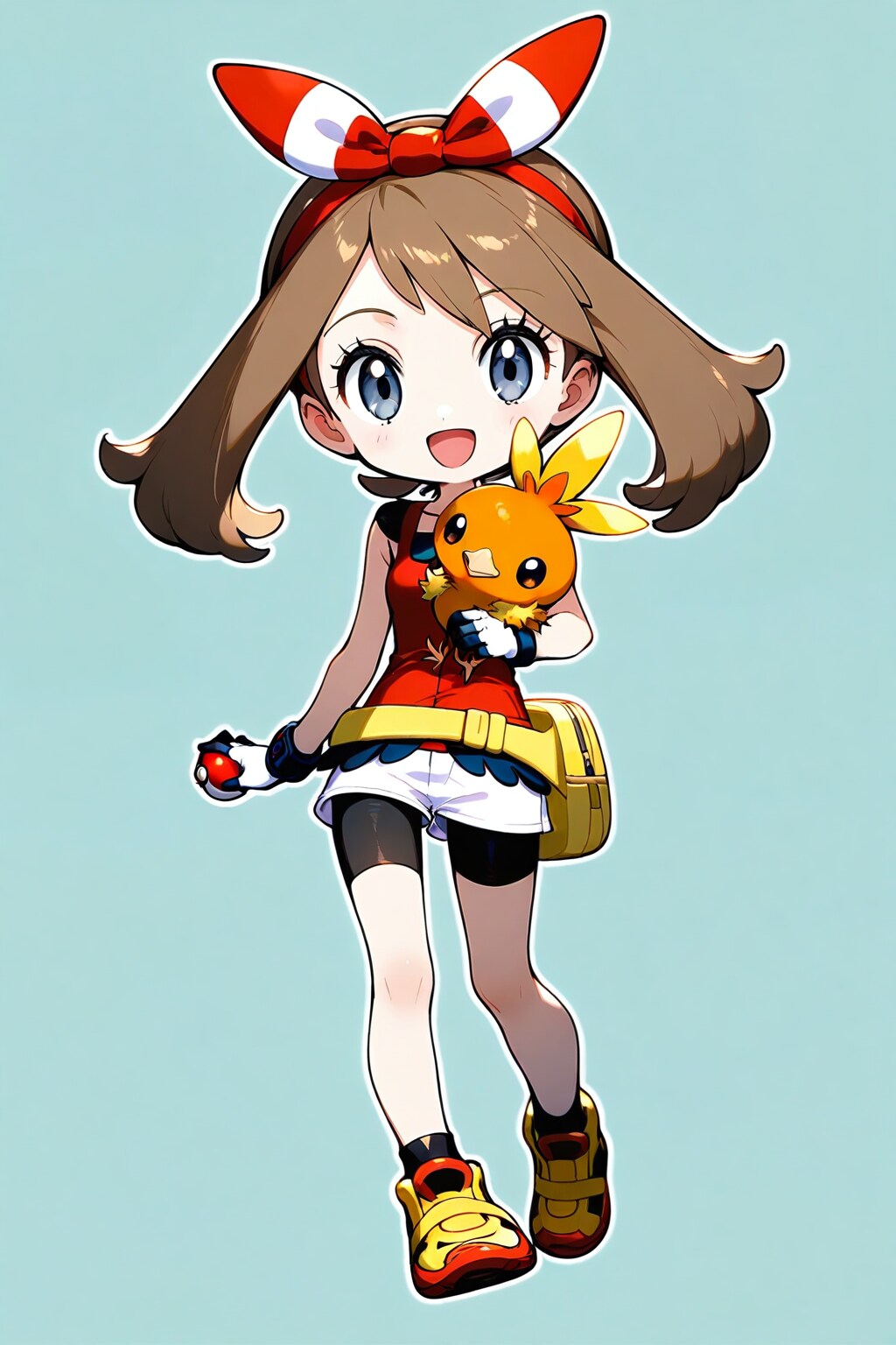 Pokémon【May&Torchic】 | の人気AIイラスト・グラビア