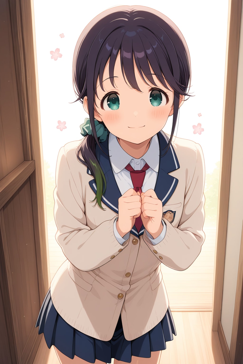 学校行こっ　パート2 | の人気AIイラスト・グラビア