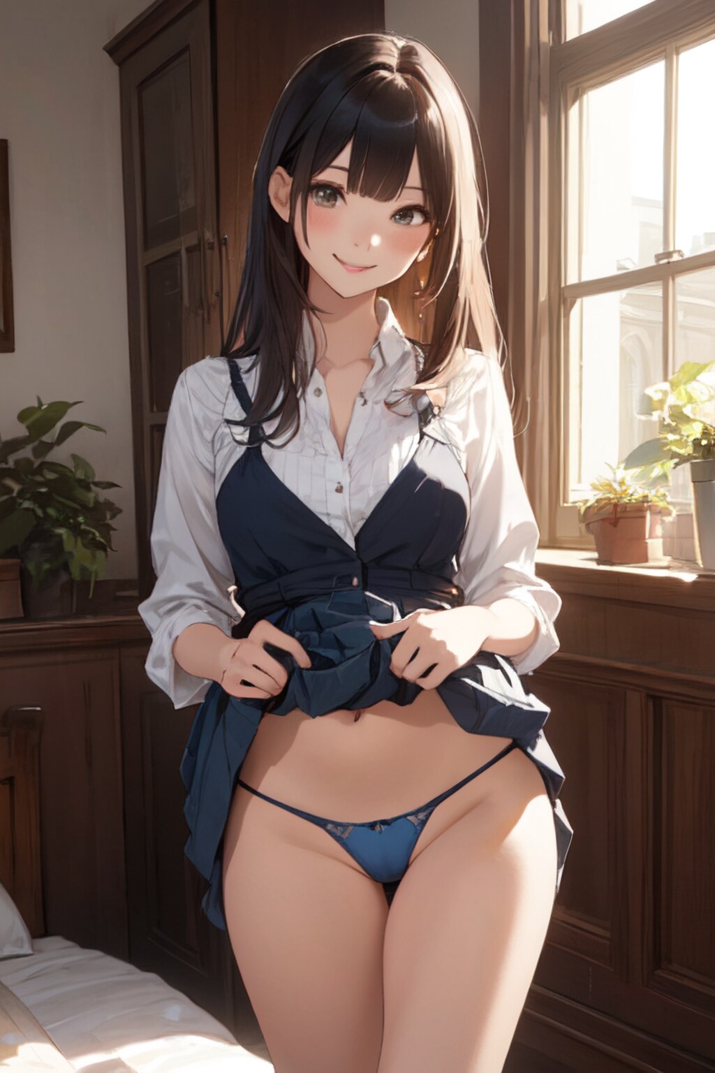 「朝からむっつりなご主人様ですね♡」
