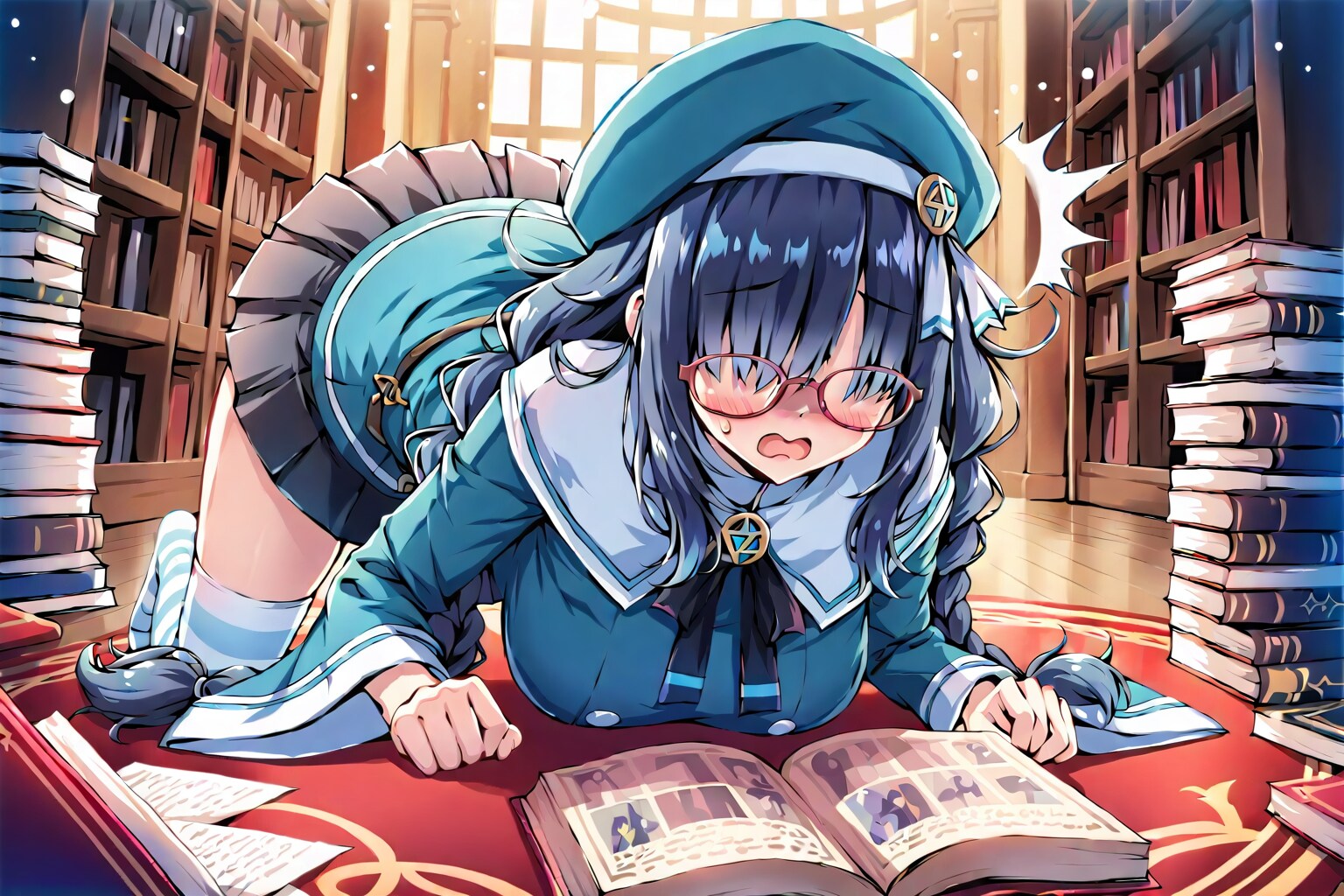 ドジっ子メカクレ魔法使い