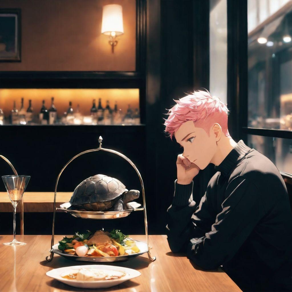 かがれさんと🐢