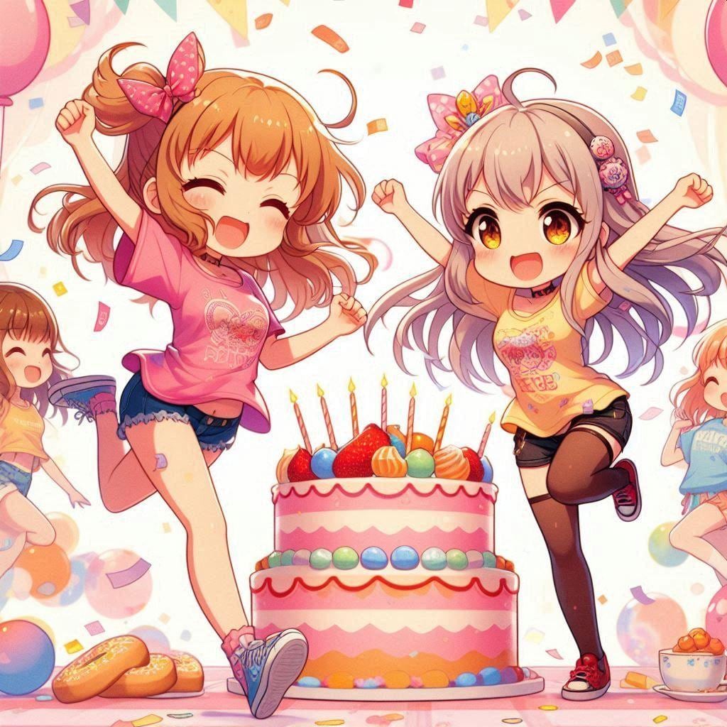 ケーキだーっ！