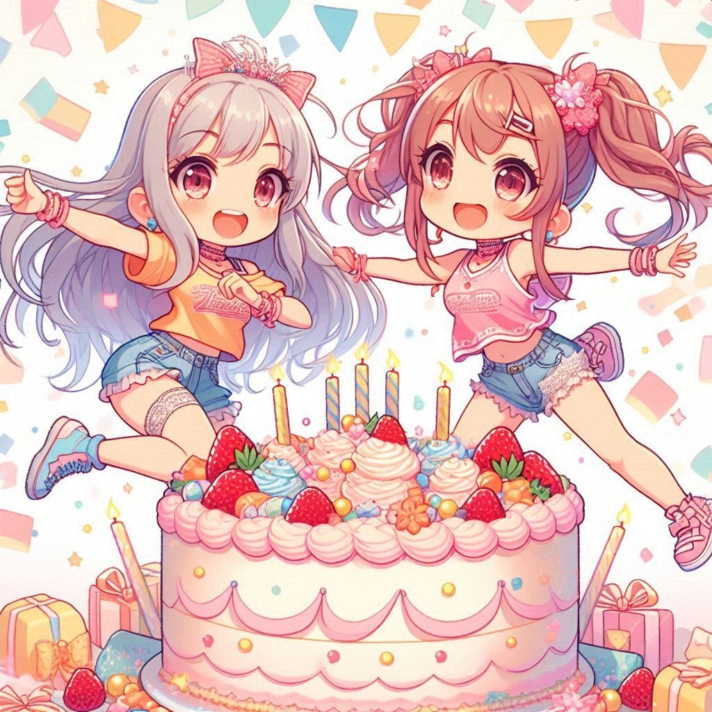 ケーキだーっ！
