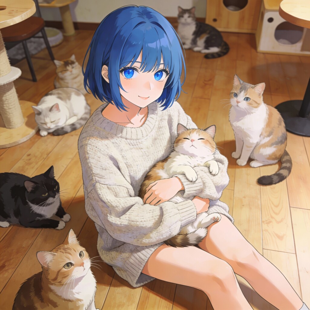 ねこと午後のハーモニー