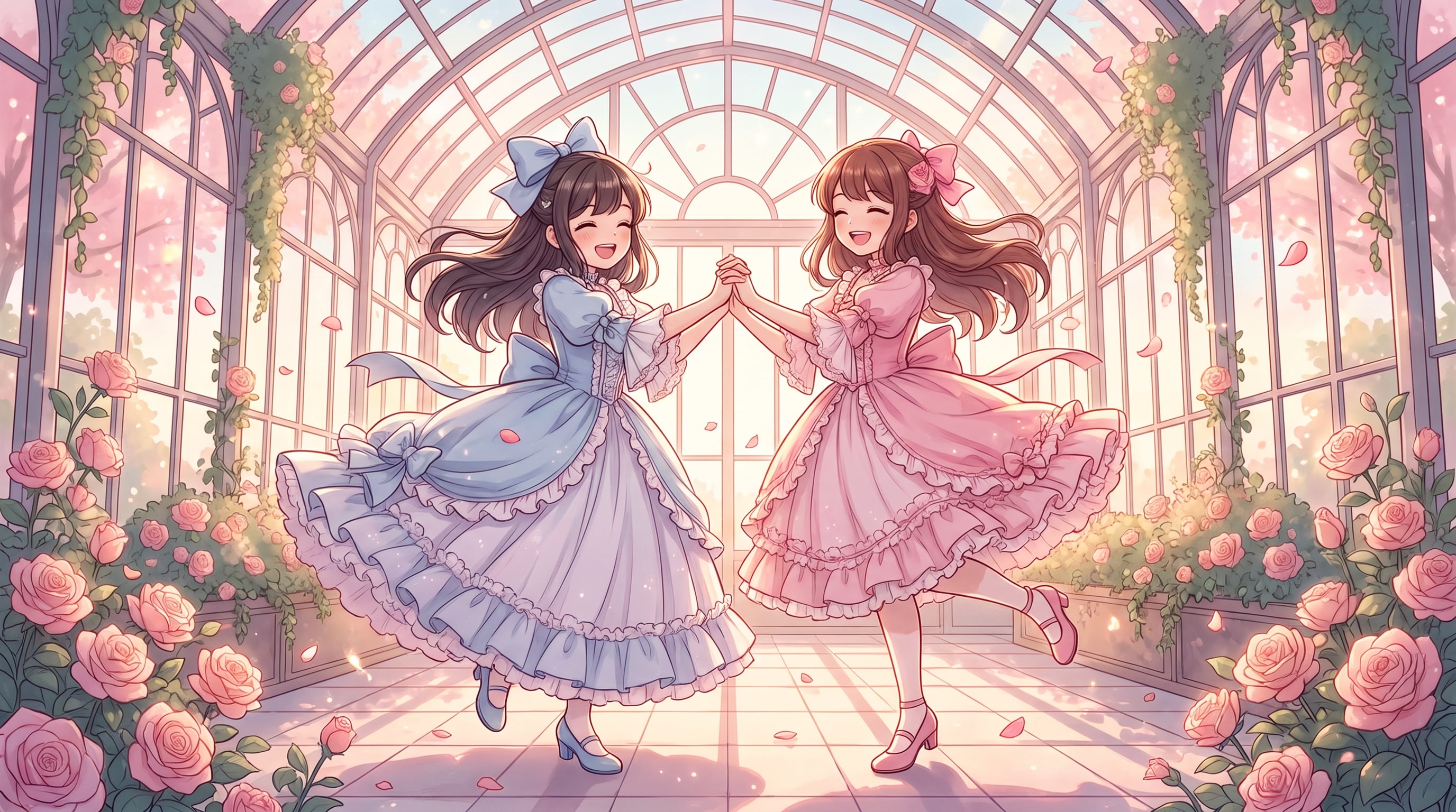 薔薇玻璃廻舞 | の人気AIイラスト・グラビア
