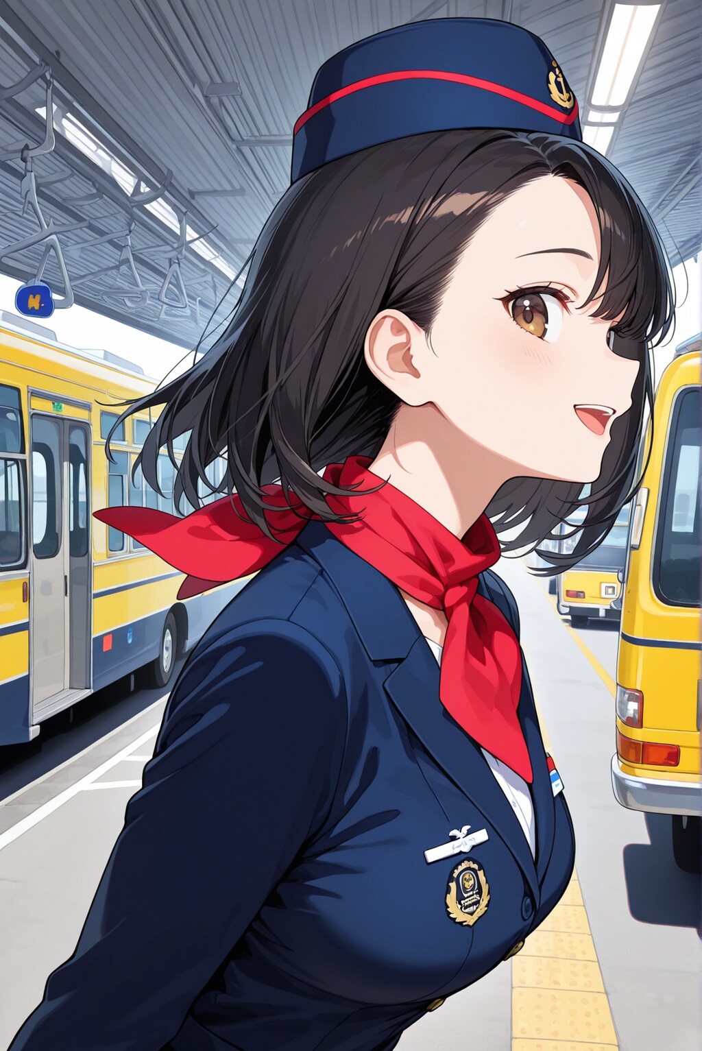 バスガイドさん