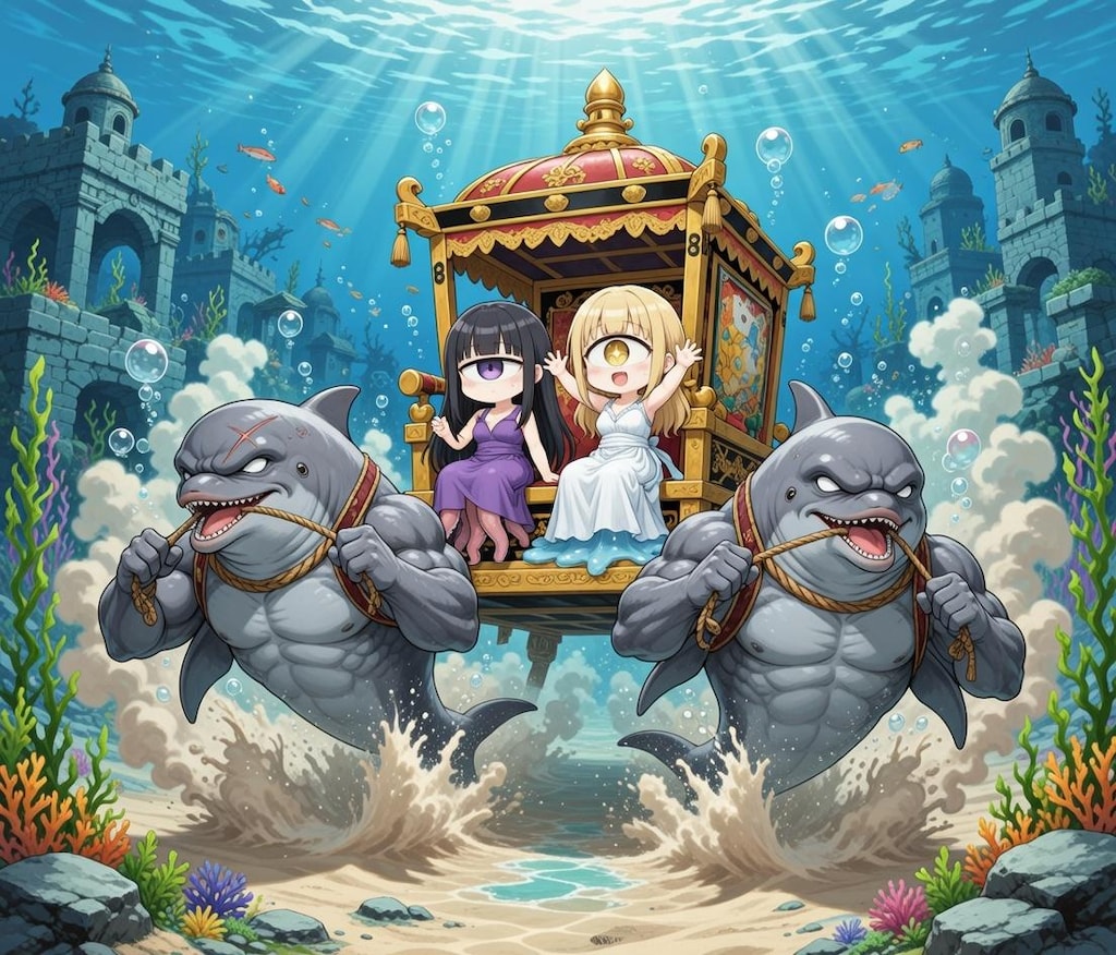 単眼スキュラちゃん.41 お姫様ごっこ