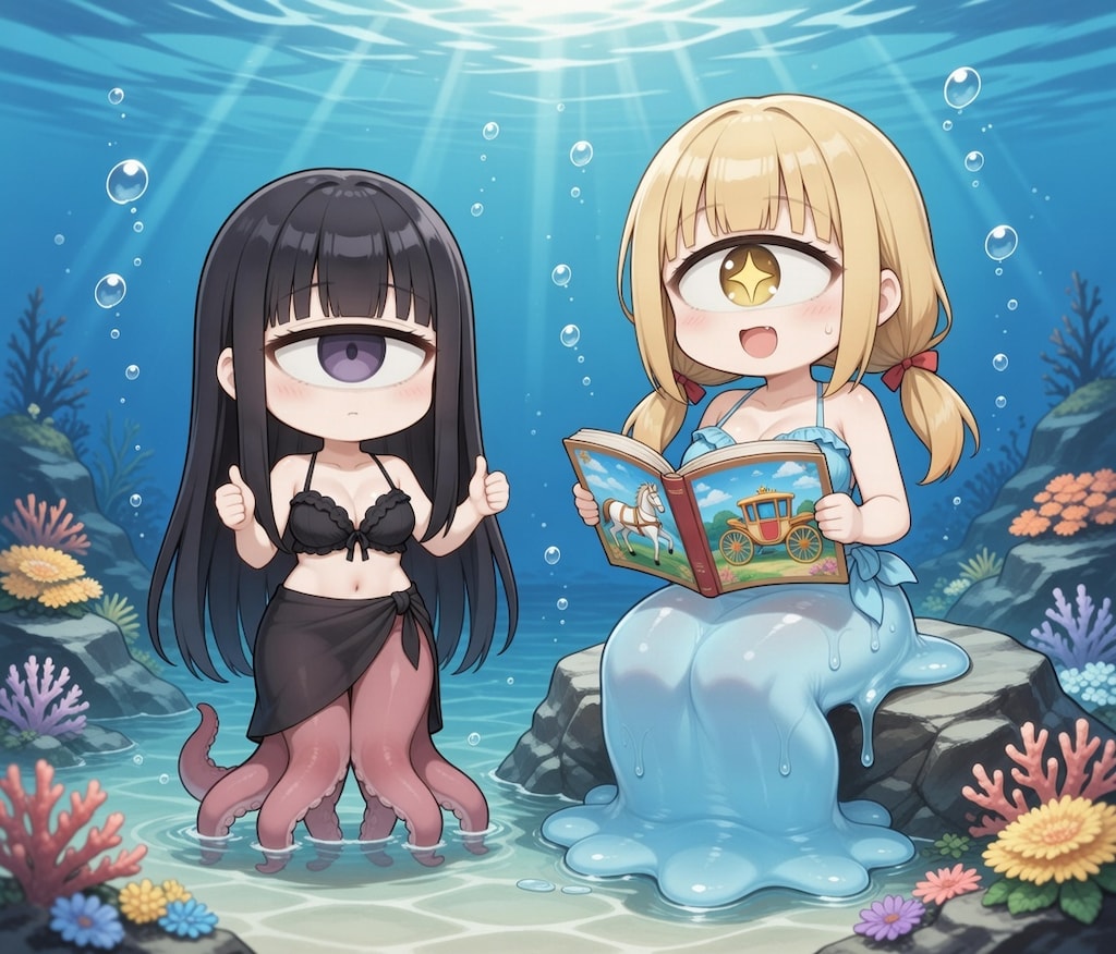 単眼スキュラちゃん.41 お姫様ごっこ