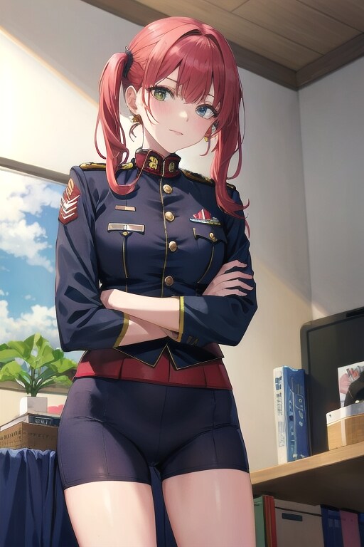 真紅の戦場 -最強戦士の誕生- | の人気AIイラスト・グラビア