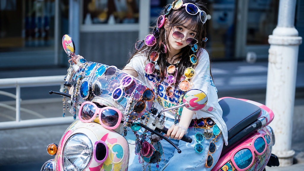 サングラスとバイクと君