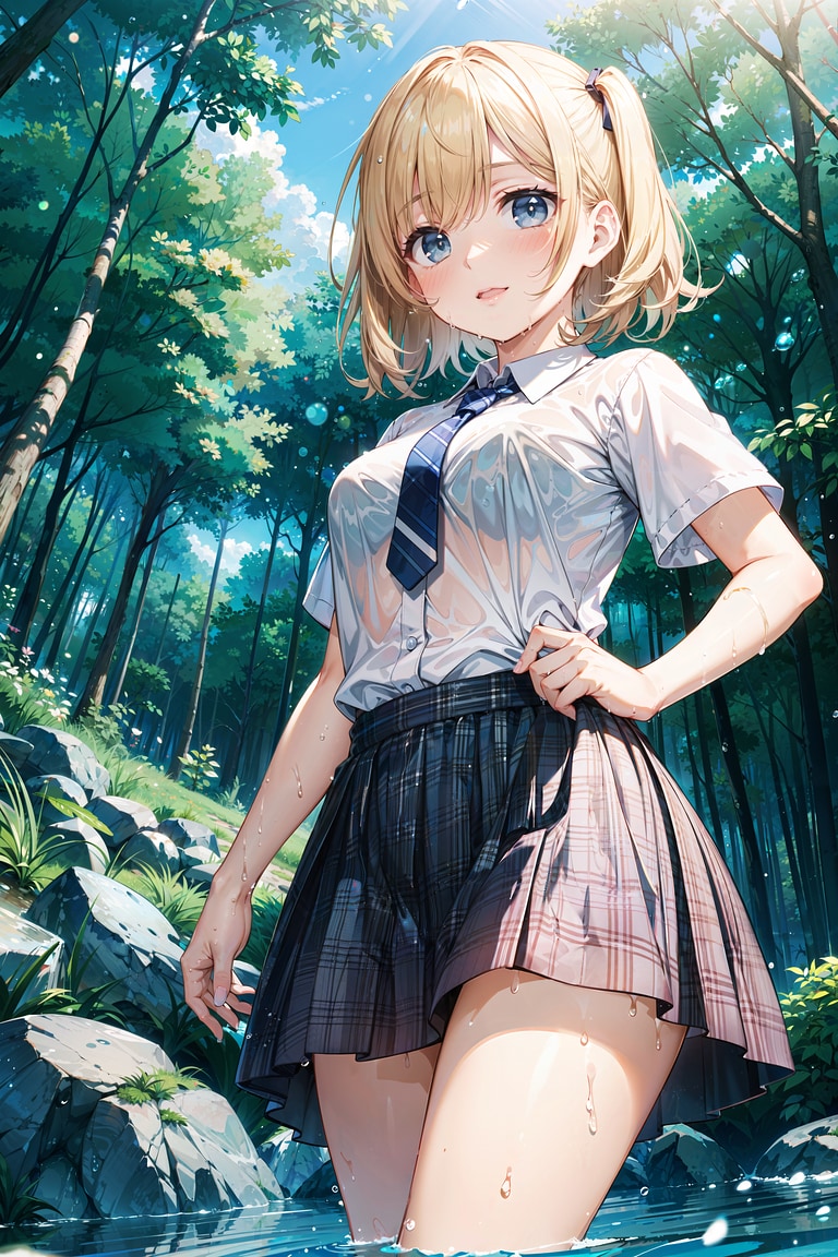 制服少女 109 | の人気AIイラスト・グラビア