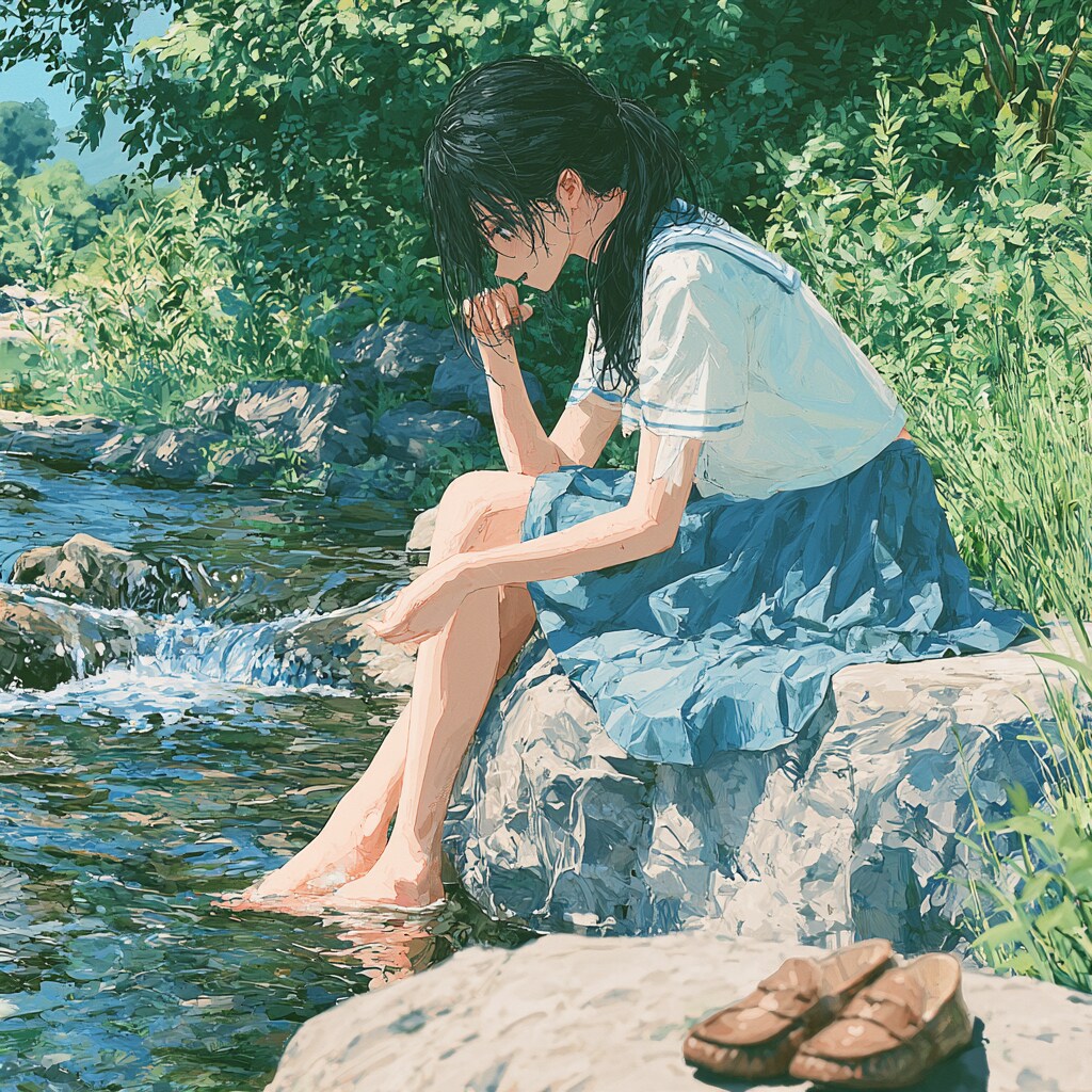 水遊び | の人気AIイラスト・グラビア