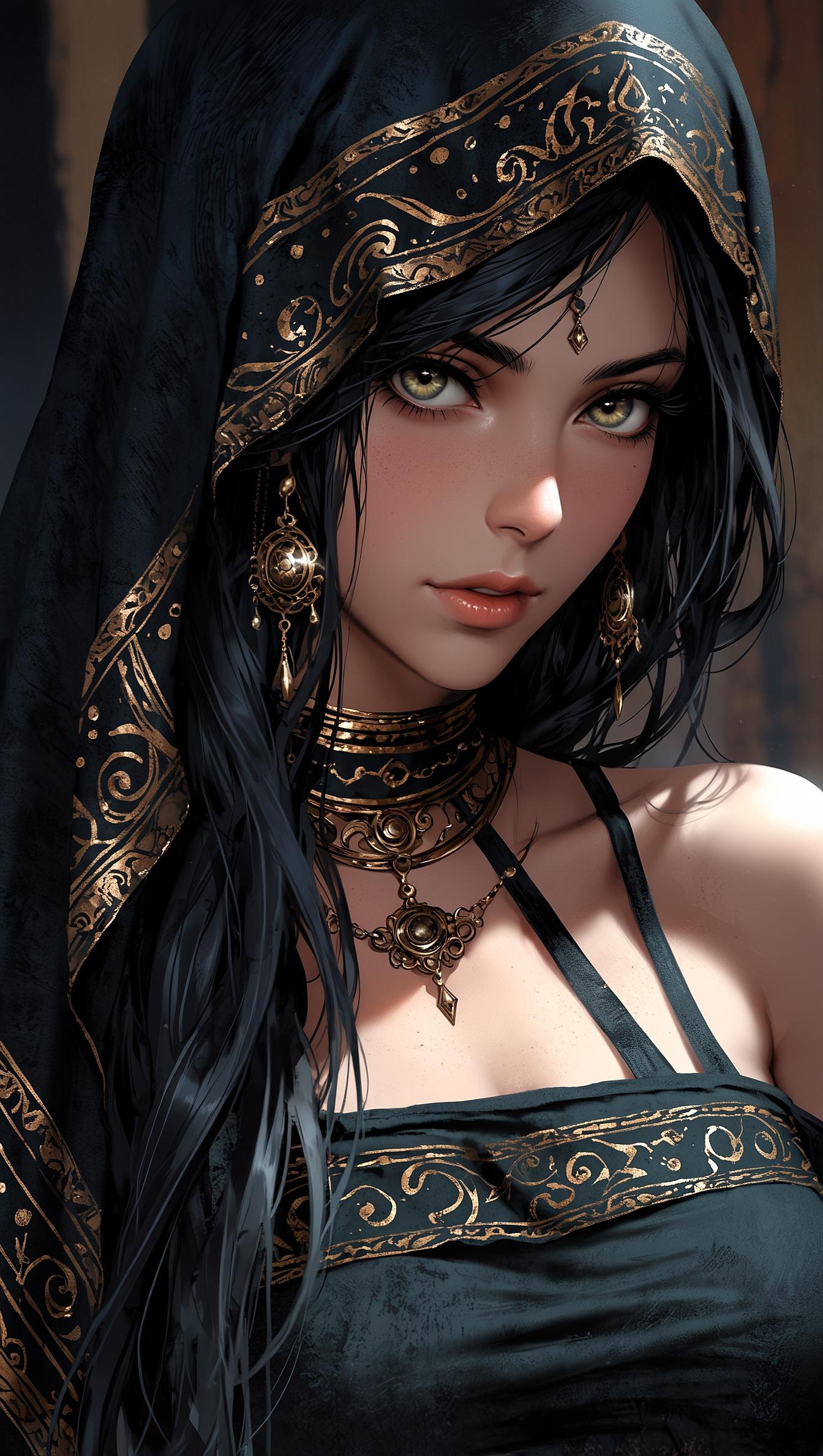 アラビアン美女 | の人気AIイラスト・グラビア