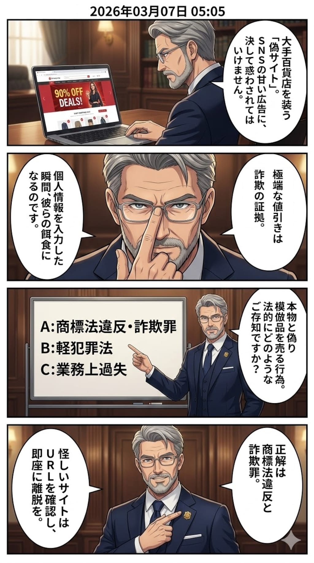 「偽サイト」によるトラブル