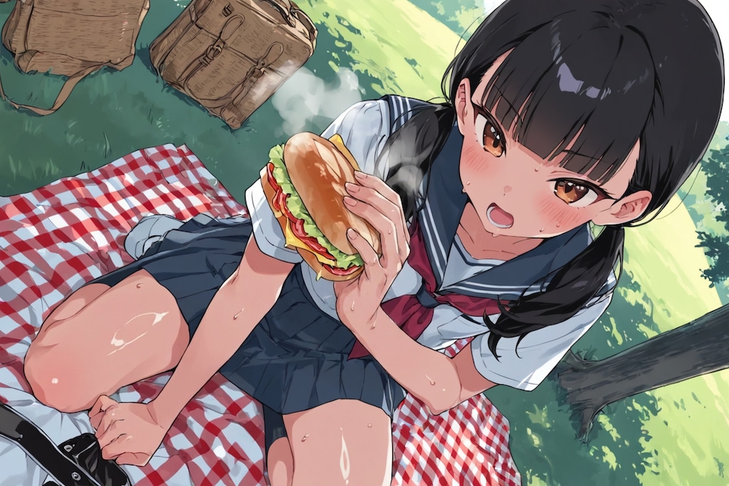 ピクニックのサンドイッチ！