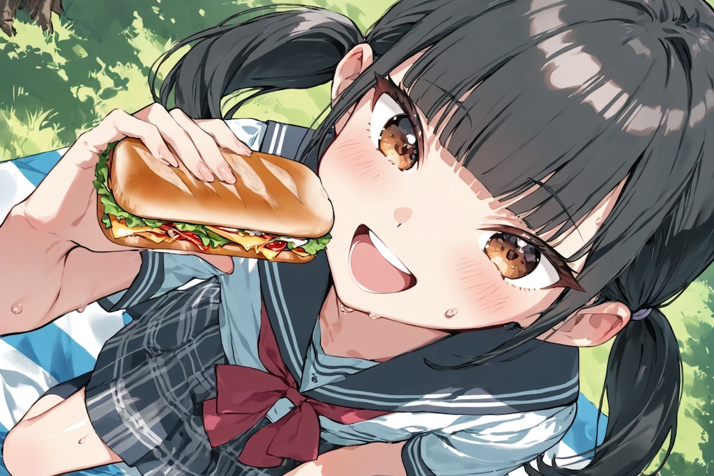 ピクニックのサンドイッチ！