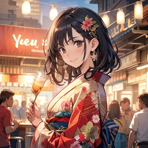 着物×屋台