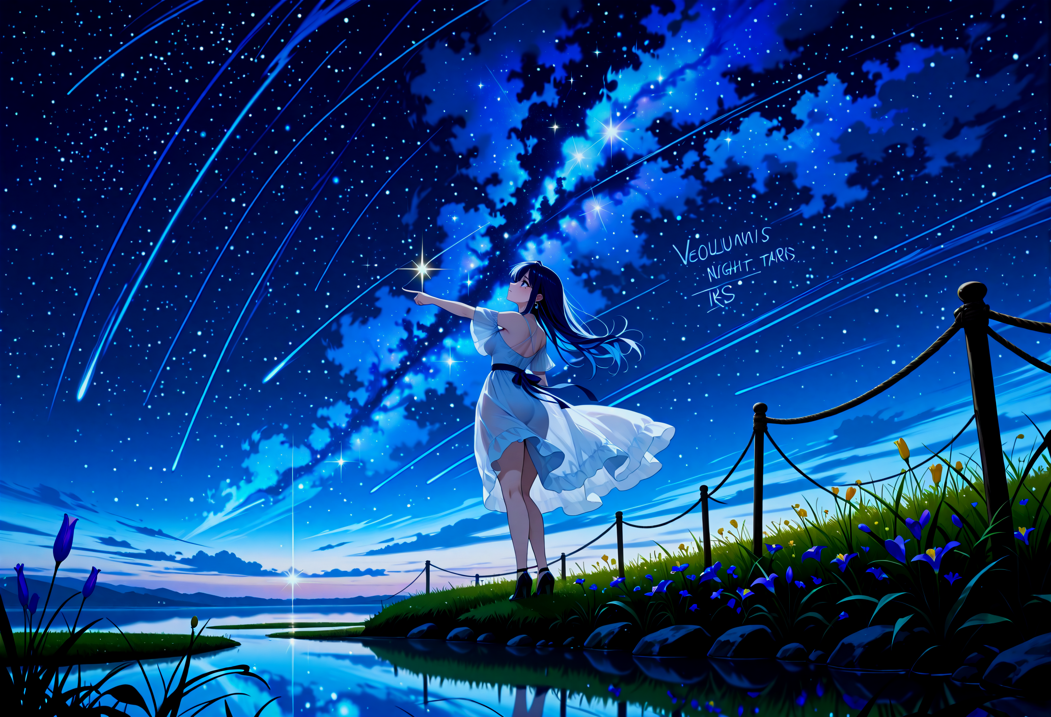星屑を指さして、永遠を掴む夜