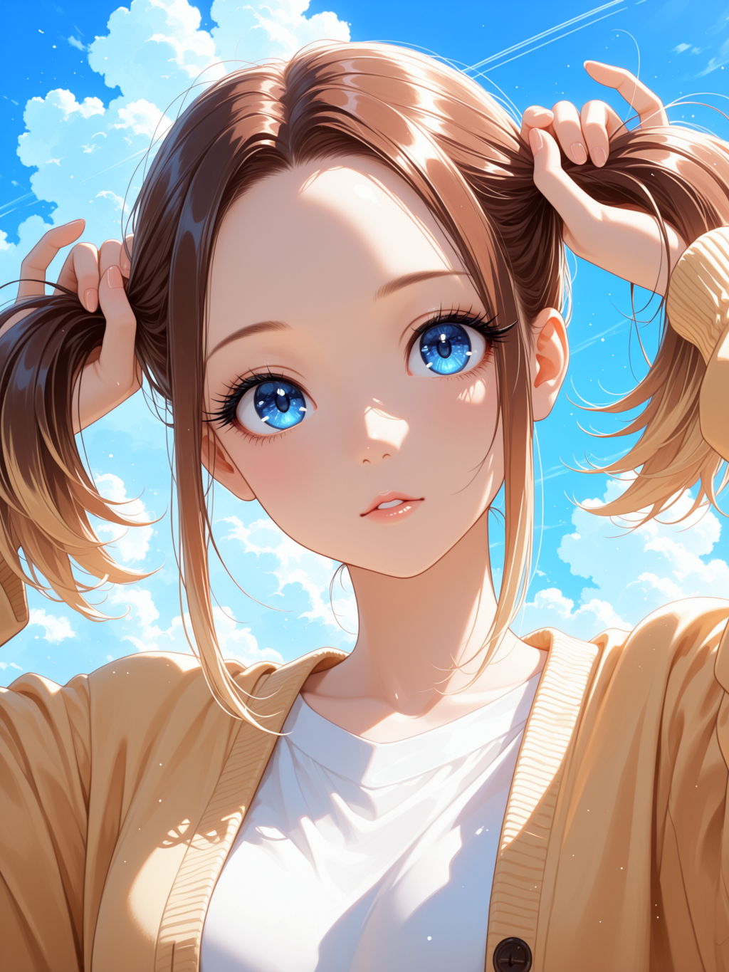 手ツインテ！✨