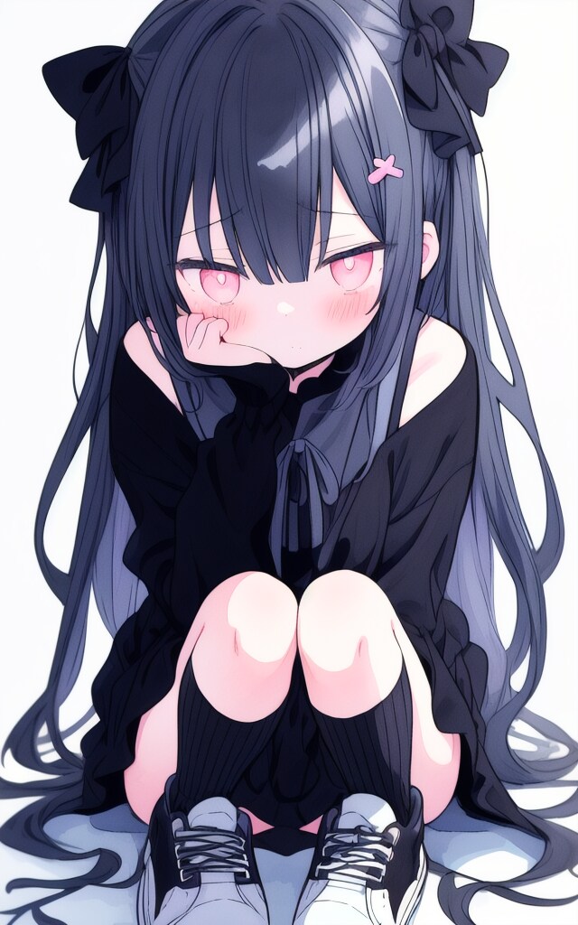 スニーカーとわたし | の人気AIイラスト・グラビア