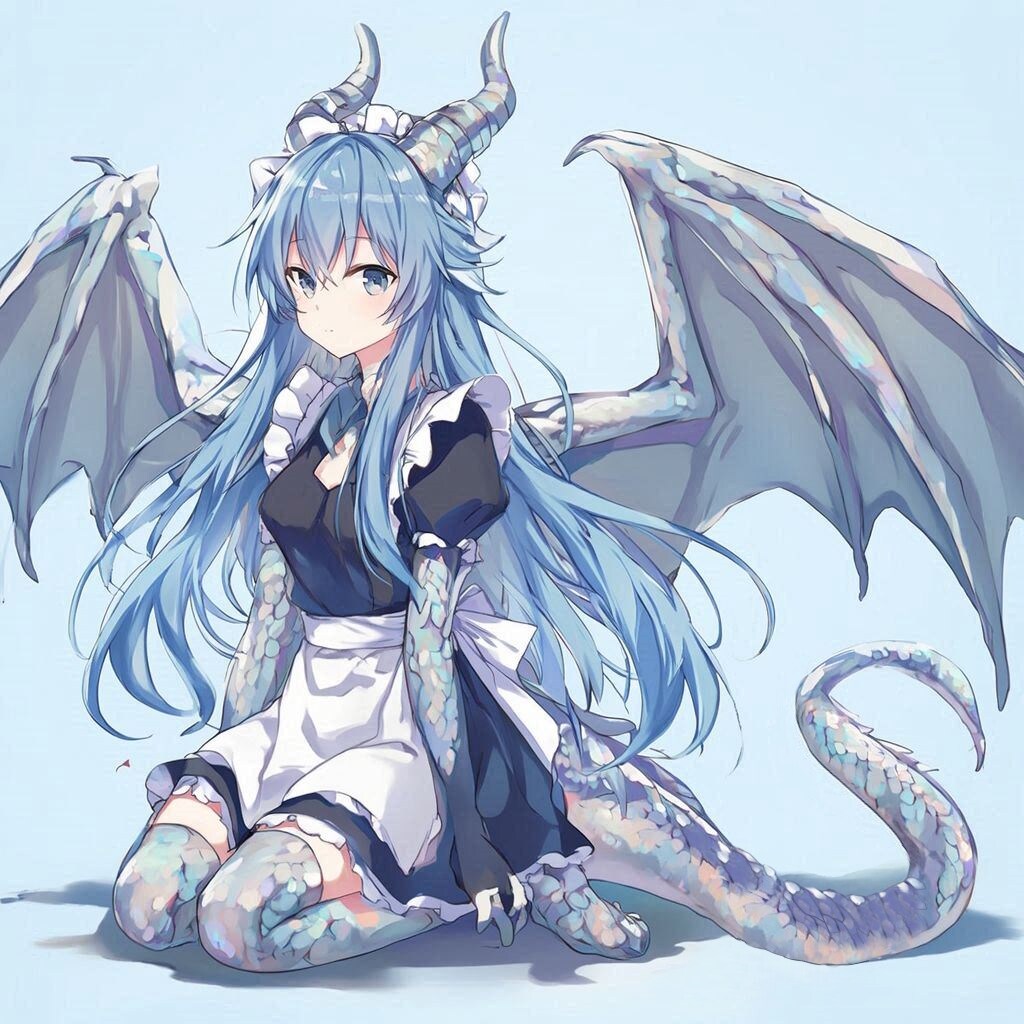 ドラゴンのメイドさん