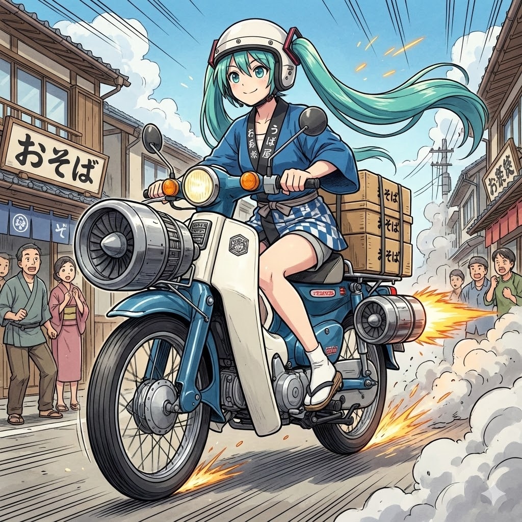 出前迅速🚀年越しそば