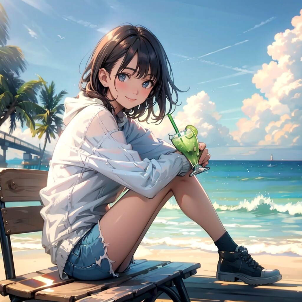 夏の海とメロンソーダ_2607