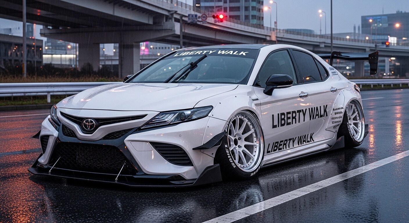 リバティーウォークカムリ | の人気AIイラスト・グラビア