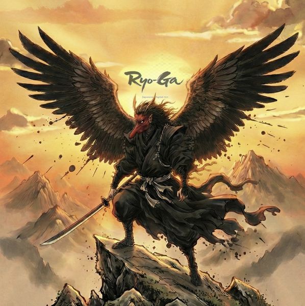 孤高の頂-夕日の天狗- | の人気AIイラスト・グラビア