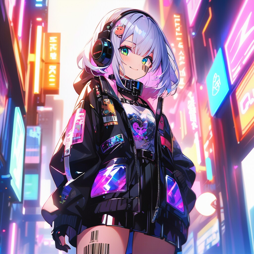 銀髪緑眼 | の人気AIイラスト・グラビア