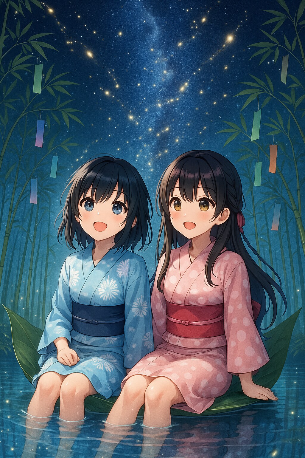 忘れてた七夕 | の人気AIイラスト・グラビア