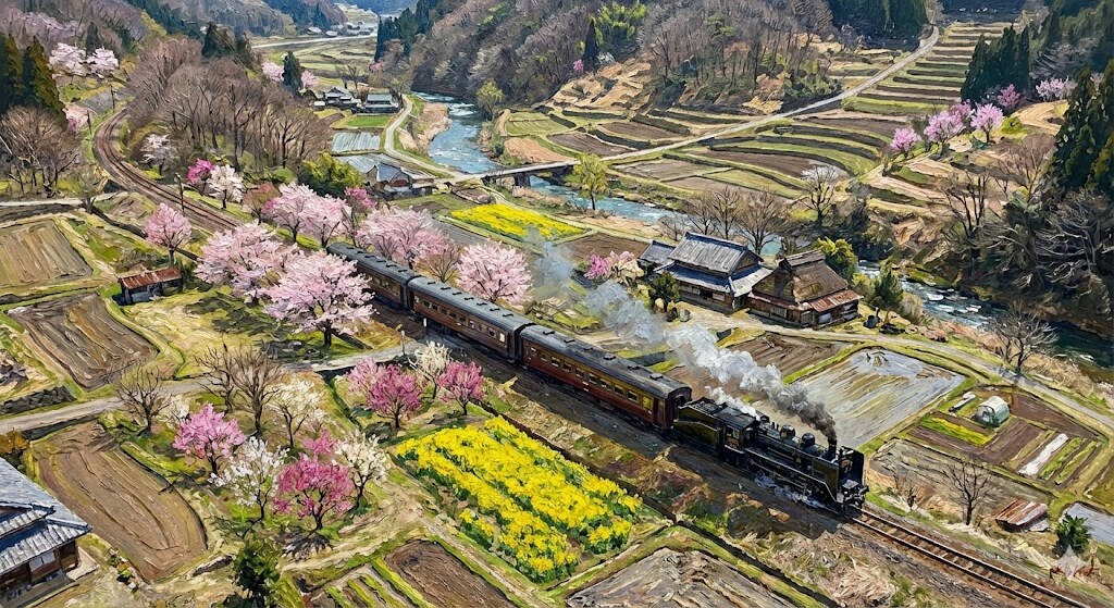 里山の春