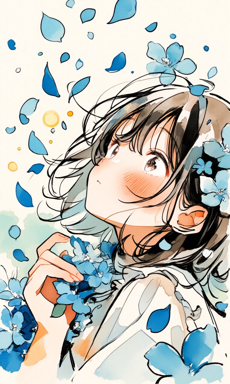 はなびらおどる | の人気AIイラスト・グラビア