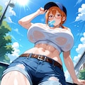 【今日の腹筋】夏の帰り道 4枚目