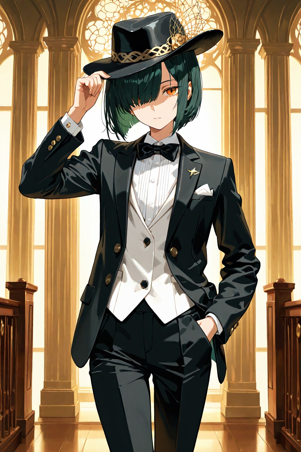 男装執事喫茶でバイト