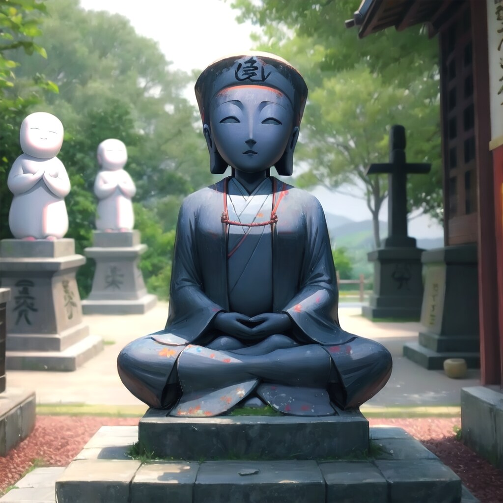 お地蔵さん（道祖神） | の人気AIイラスト・グラビア