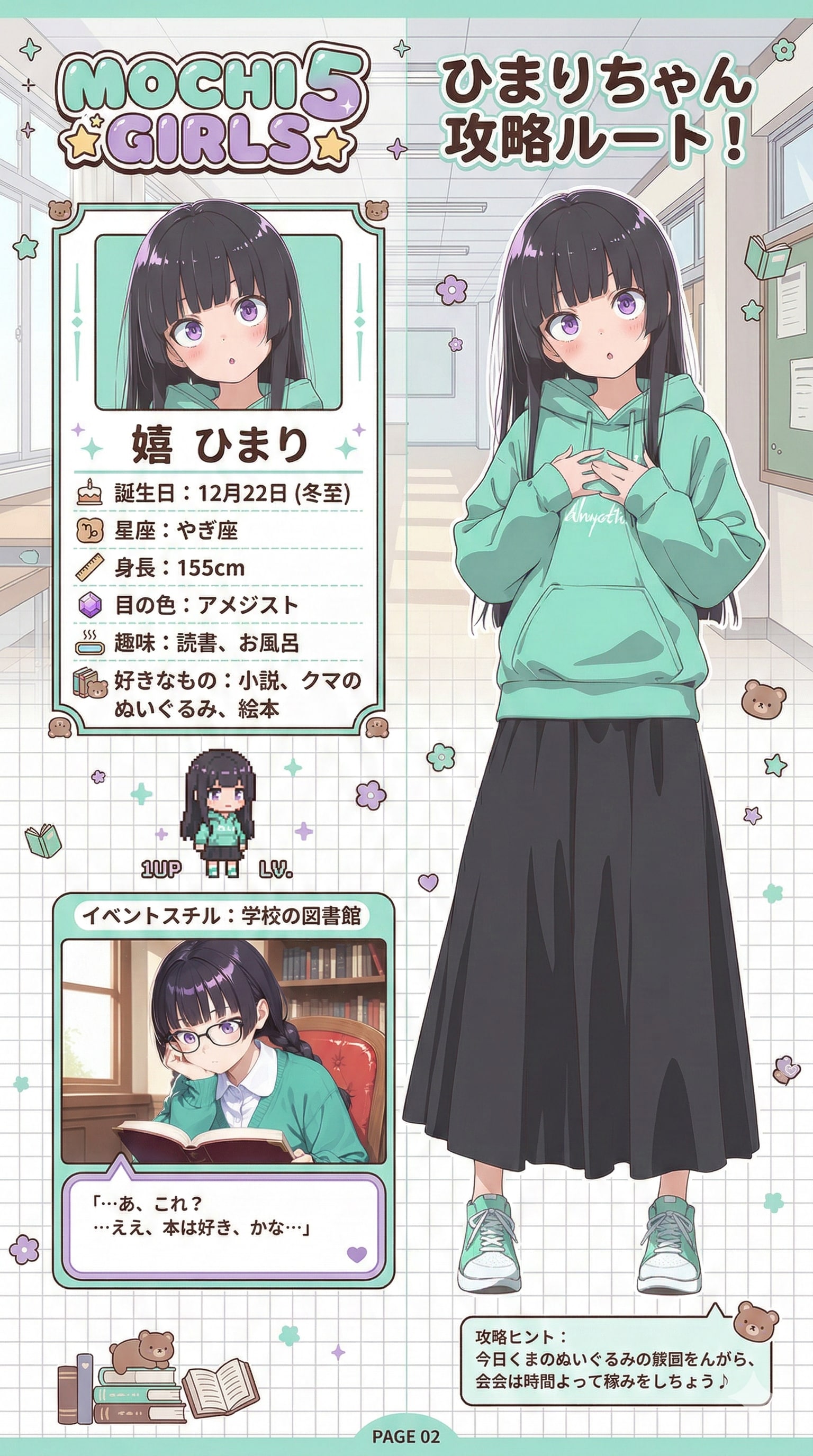 ひまりちゃん攻略ページ！