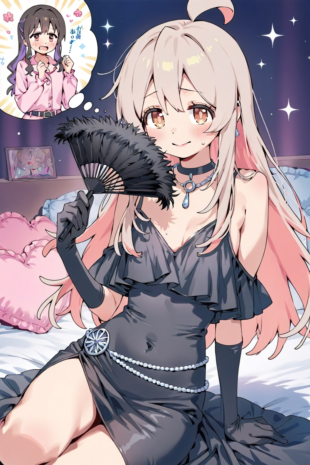 ドレス姿のまひろ