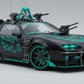 ポンティアックファイヤーバードトランザム軍用車と初音ミク 2枚目