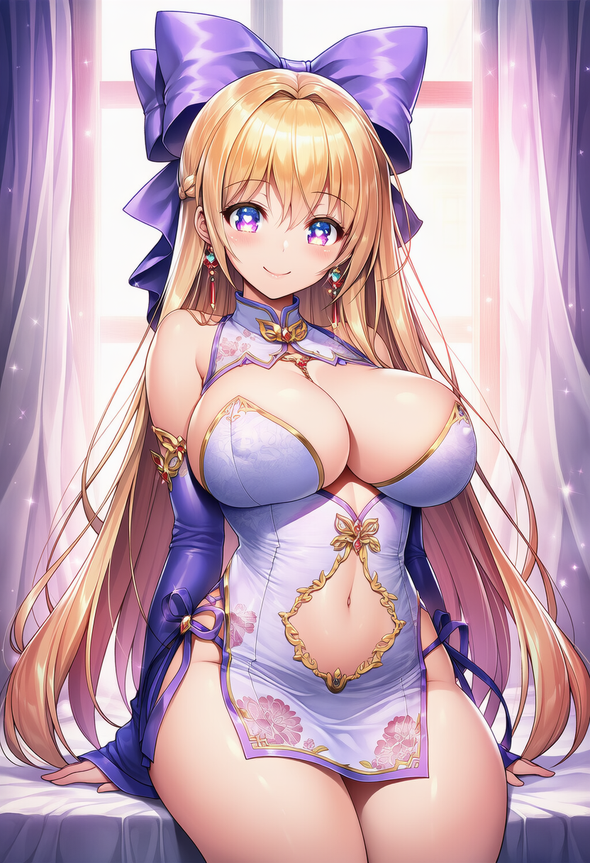 チャイナドレスの美女