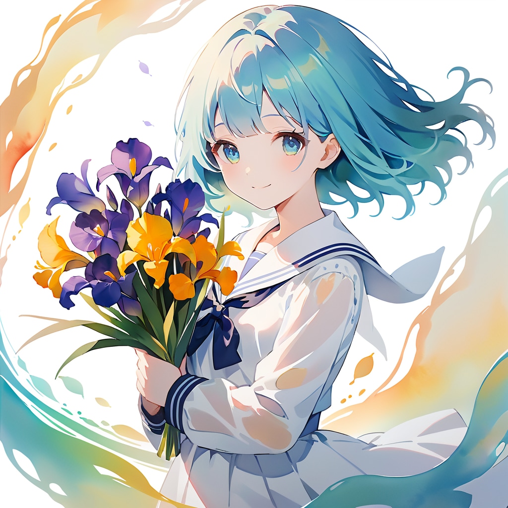 アイリス | の人気AIイラスト・グラビア