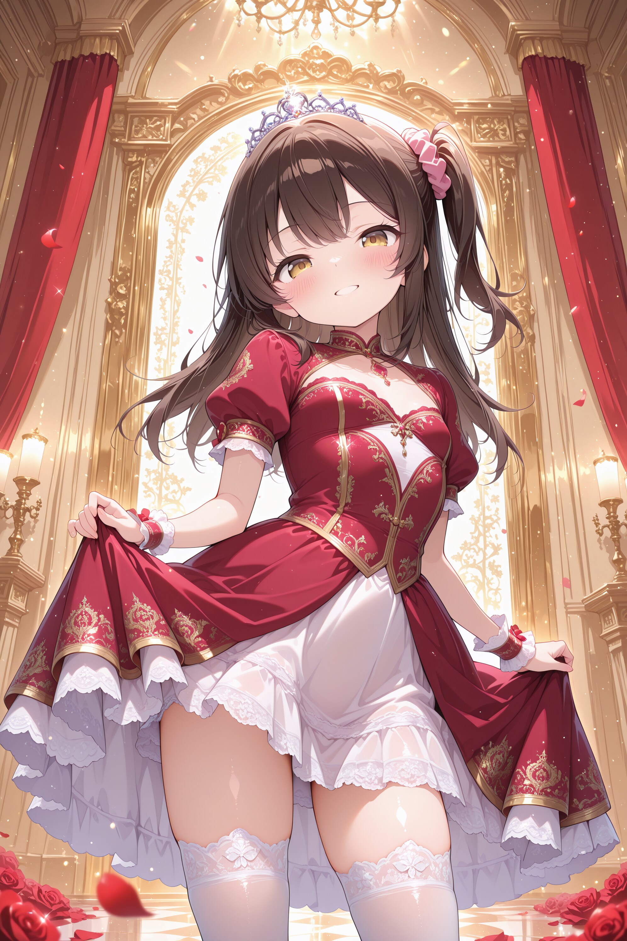 薔薇のカーテシー